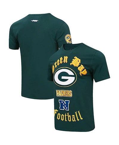 Men's Pro Standard Green Bay Packers Old English T-shirt