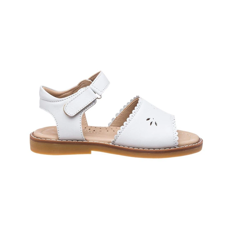 Elephantito Girls Classic Sandal with Scallop