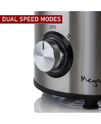 MegaChef Wide Mouth Juice Extractor with Dual Speed Centrifugal
