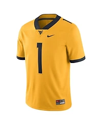 Men's Nike Gold West Virginia Mountaineers Alternate Game Jersey