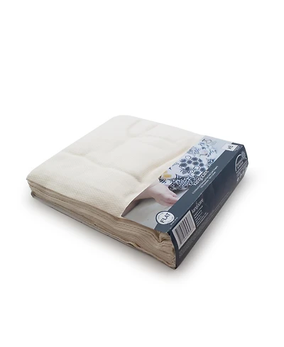 Kanga Care Premium Unbleached Birdseye 70% Rayon from Bamboo 30% Cotton Flat Fold Cloth Diapers (6pk) - One Size 4-35+lbs