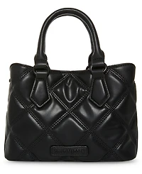 Steve Madden Bmickey Logo Plaque Satchel Bag