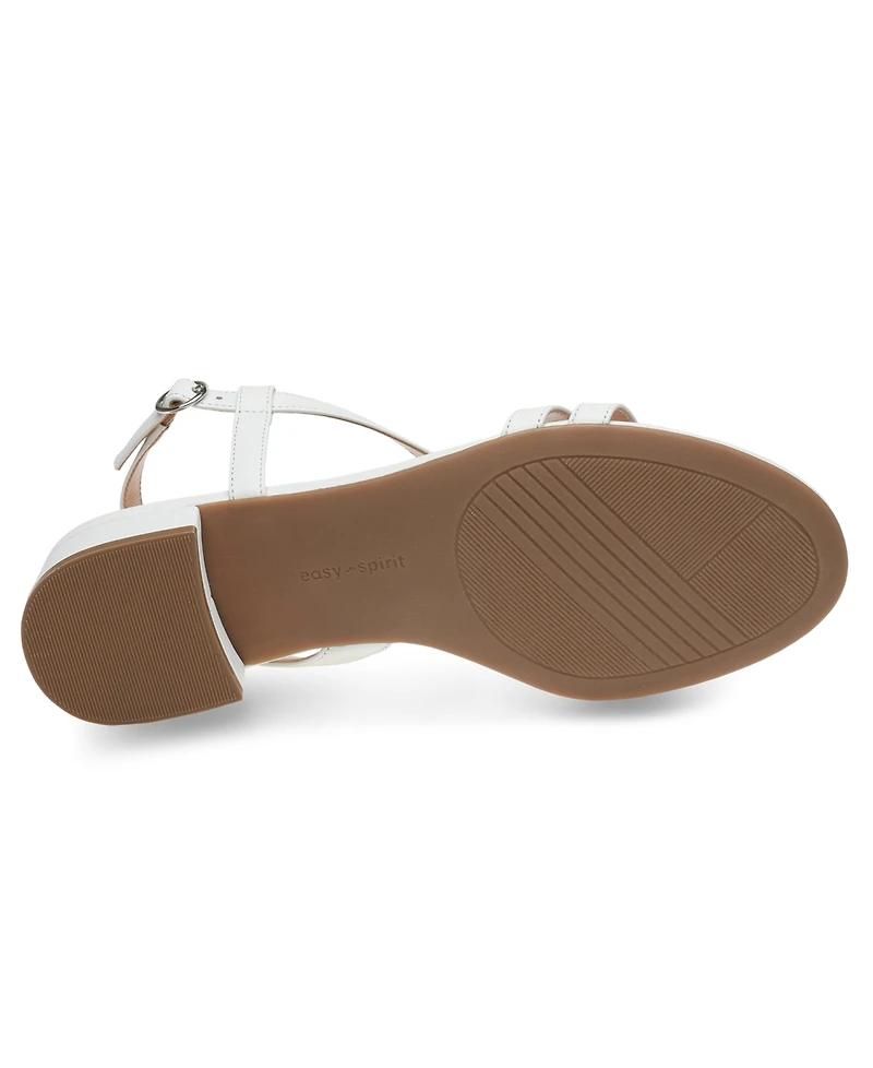 Easy Spirit Women's Glenni Block Heel Strappy Sandals
