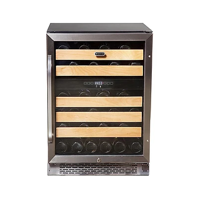 Whynter 46 bottle Dual Temperature Zone Built-In Wine Refrigerator