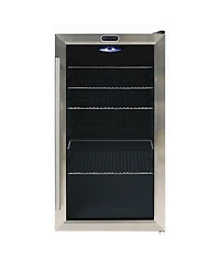 Whynter Beverage Refrigerator - Stainless Steel with internal fan