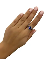 Le Vian Blueberry Tanzanite (2 ct. t.w.) & Diamond (5/8 Ring 14K White Gold (Also available Rose and Gold)