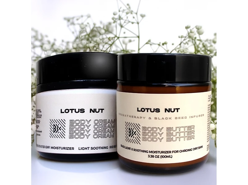 Lotus Nut Body Butter & Cream Duo