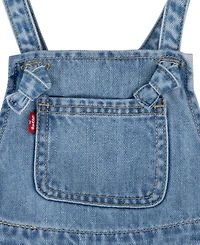 Levi's Baby Girl's Knot Strap Shortalls