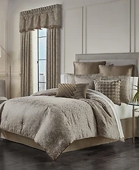 J Queen New York Cracked Ice 4-Pc. Comforter Set