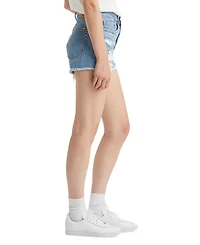 Levi's Women's 501 Button Fly Cotton High-Rise Denim Shorts