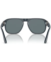 Persol Unisex Polarized Sunglasses, 0PO3310S11893R57W 57