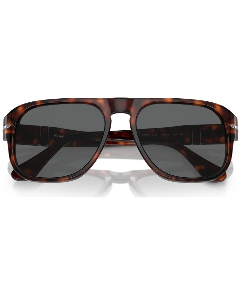 Persol Unisex Sunglasses, 0PO3310S24B157W 57