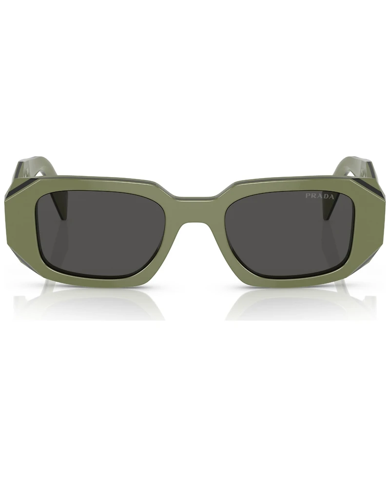 Prada Women's Symbole Rectangular Sunglasses, PR17WS