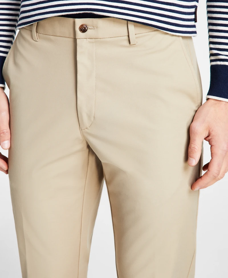 Michael Kors Men's Classic Fit Cotton Stretch Performance Pants
