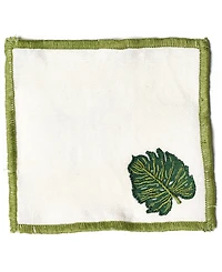 Coton Colors Palm Cocktail Napkins, Set of 4