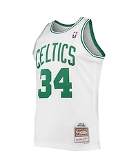 Men's Mitchell & Ness Paul Pierce White Boston Celtics 2007-08 Hardwood Classics Swingman Jersey