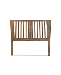 Baxton Studio Harena Modern and Contemporary Transitional King Size Finished Wood Headboard