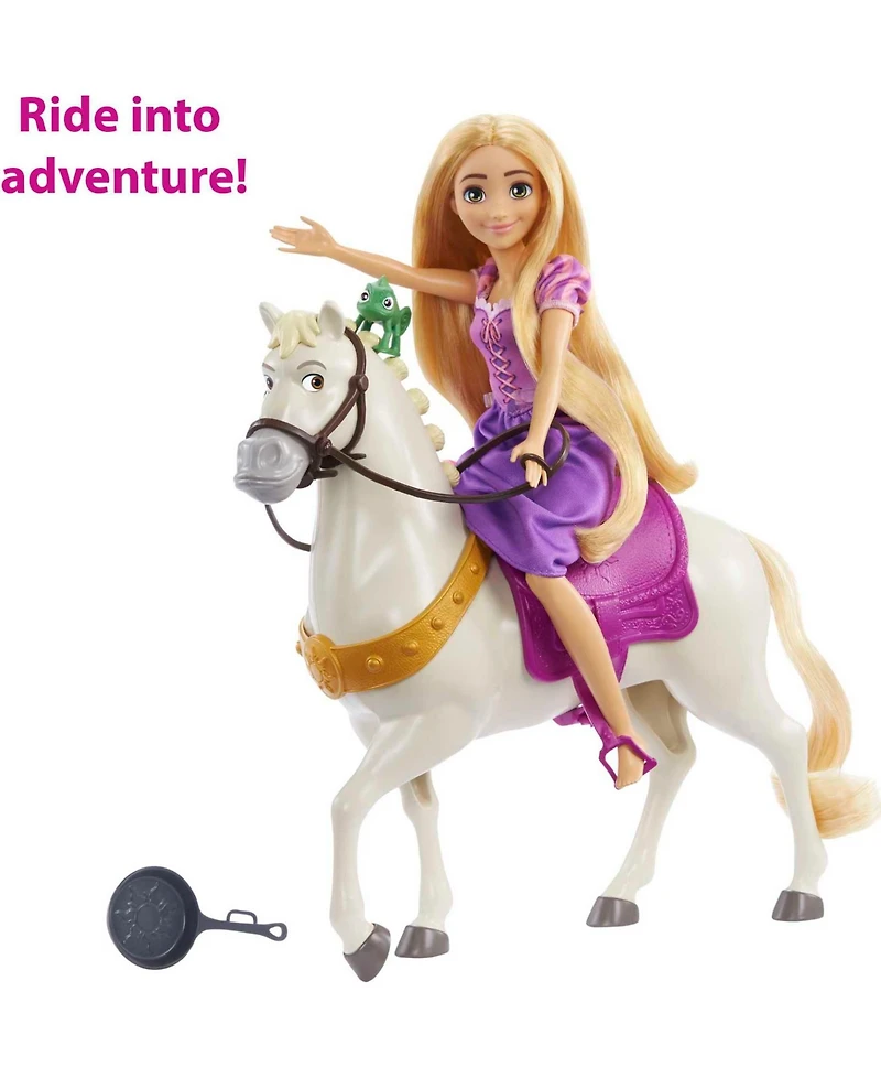 Disney Princess Rapunzel and Maximus