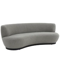 Stevie 89" Boucle Curved Back Sofa