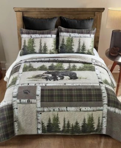 Donna Sharp Bear Panels Tree Quilt Set