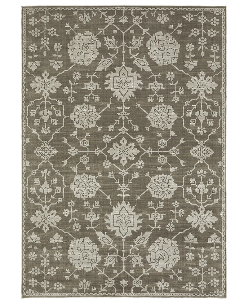 Oriental Weavers Intrigue INT01 3'10" x 5'5" Area Rug