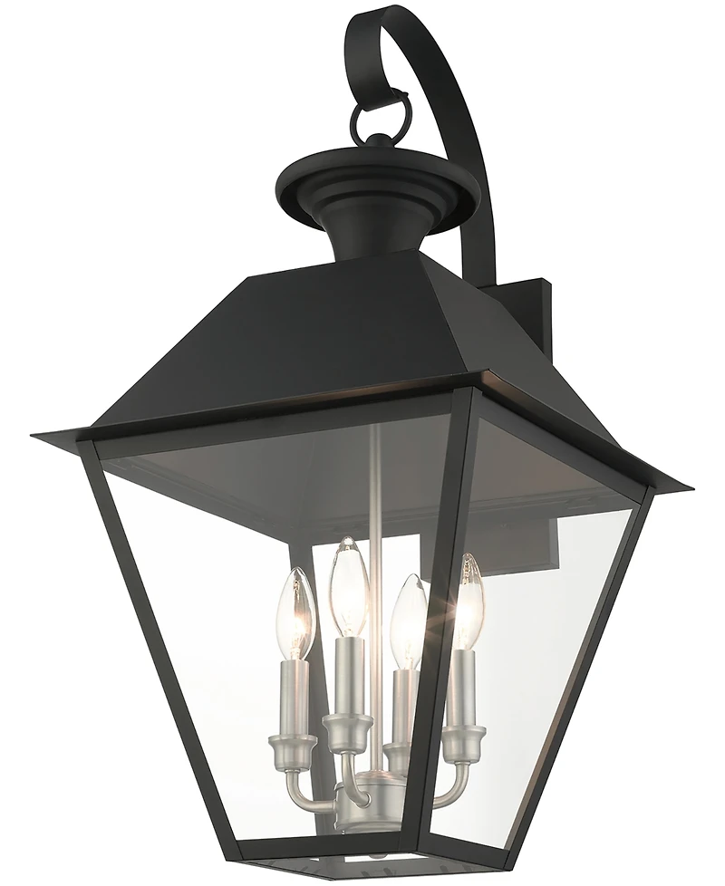 Livex Wentworth 4 Light Outdoor Wall Lantern