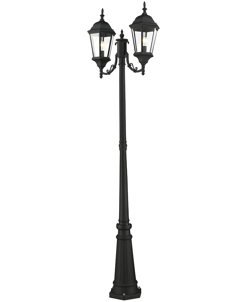 Livex Hamilton 2 Light Outdoor Post Light