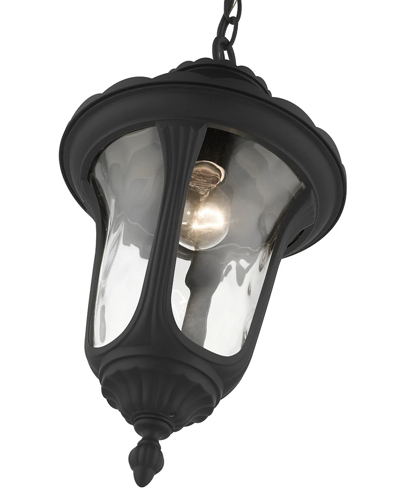 Livex Oxford 1 Light Outdoor Pendant Lantern