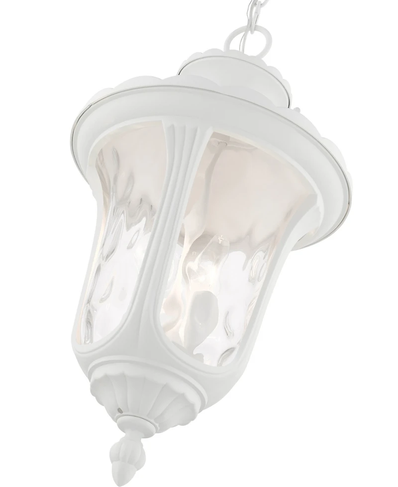 Livex Oxford 3 Light Outdoor Pendant Lantern