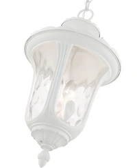 Livex Oxford 3 Light Outdoor Pendant Lantern