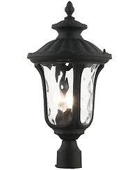 Livex Oxford 3 Light Outdoor Post Top Lantern