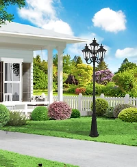 Livex Oxford 4 Light Outdoor Post Light