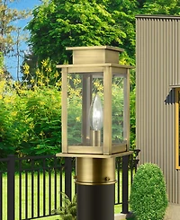 Livex Princeton 1 Light Outdoor Mini Post Top Lantern