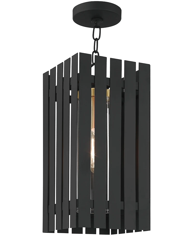 Livex Greenwick 1 Light Outdoor Pendant Lantern