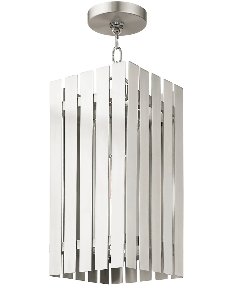 Livex Greenwick 1 Light Outdoor Pendant Lantern