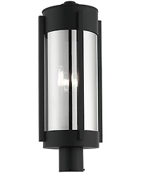 Livex Sheridan 3 Light Outdoor Post Top Lantern