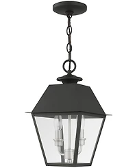 Livex Wentworth 2 Light Outdoor Pendant Lantern