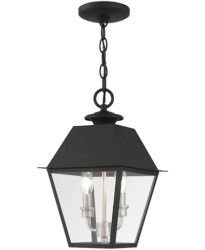 Livex Wentworth 2 Light Outdoor Pendant Lantern