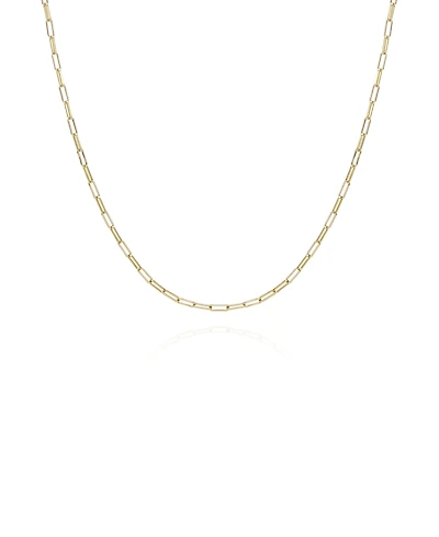 Vince Camuto Gold-Tone Paper Clip Chain Link Necklace