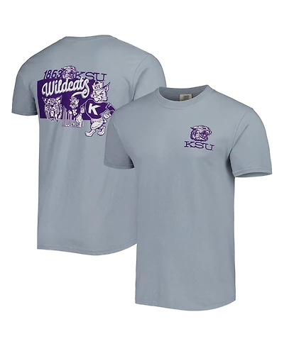 Men's Graphite Kansas State Wildcats Vault Comfort T-shirt