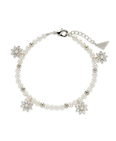 Sterling Forever Esti Imitation Pearl Bracelet