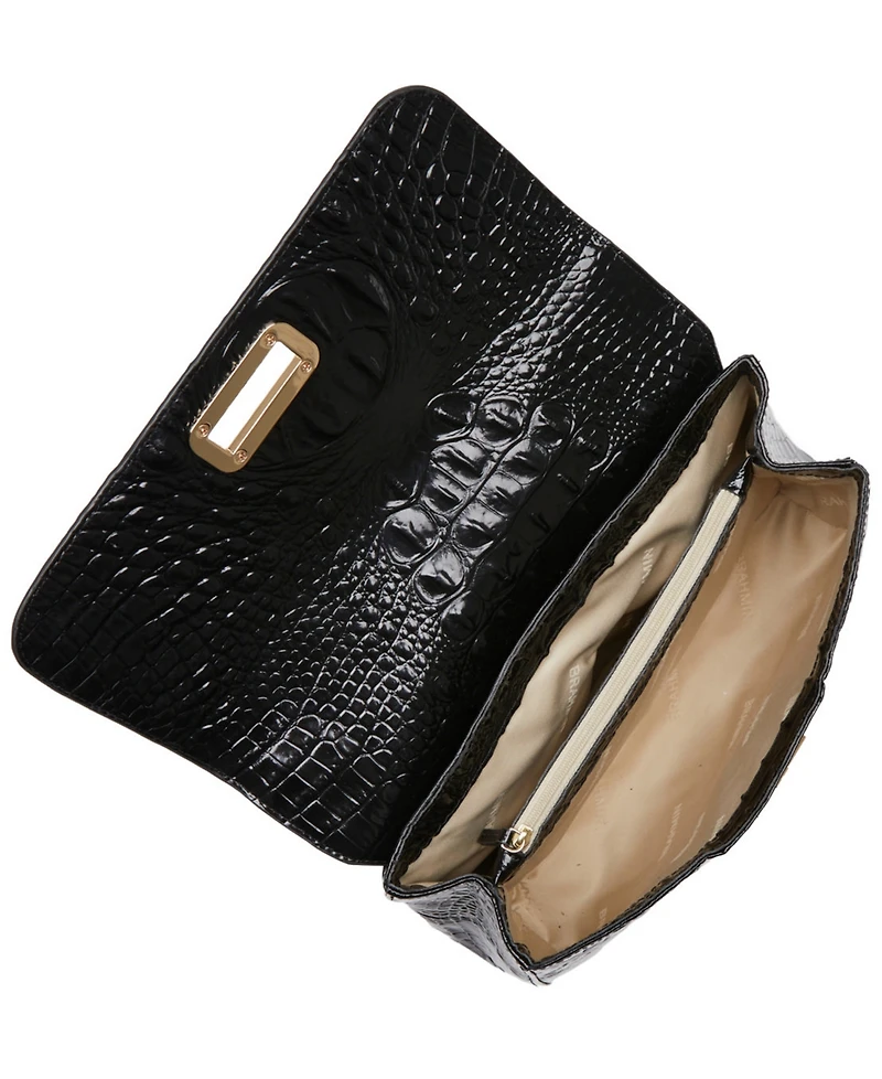 Brahmin Rosalie Convertible Chain Strap Small Leather Crossbody