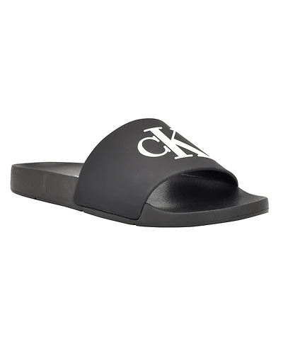 Calvin Klein Women's Arin Logo Beach Slide Sandals