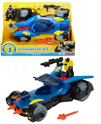 Imaginext Crime Fighting Dc Super Friends Batman Batmobile Playset