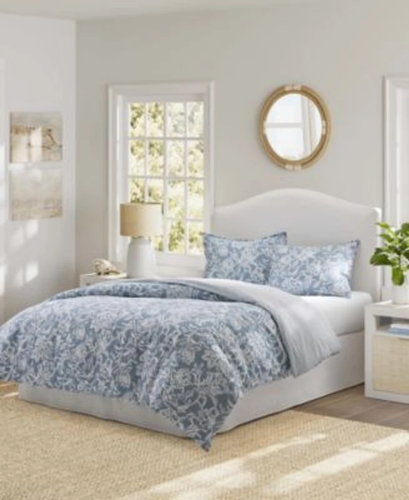 Nautica Tortola Cotton Reversible Comforter Set Collection