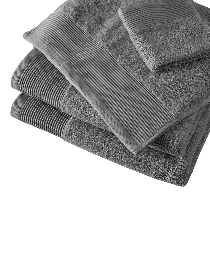 Closeout! Beautyrest Nuage Cotton Lyocell Blend 6 Piece Towel Set