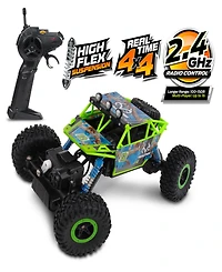 Realtree Nkok 1:16 Scale Rc Rock Crawler Edge Camo Green 2.4 Ghz Radio Control 81611, Competition Series, Real Time 4" X 4", Officially Licensed