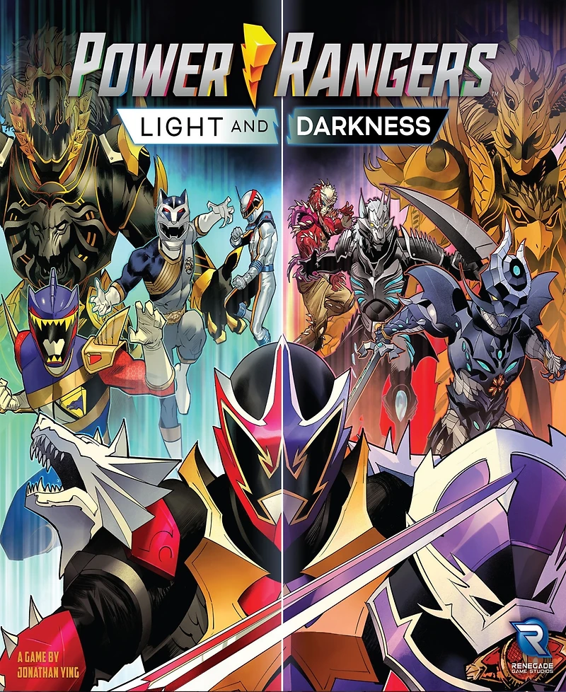 Renegade Game Studios Power Rangers Heroes of The Grid Light Darkness Expansion Rpg Boardgame, Role Playing, 45-60 Minute Play Time