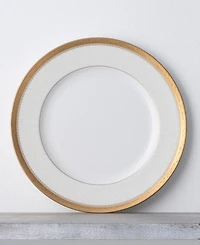 Noritake Odessa Gold Set of 4 Dinner Plates, Service For 4