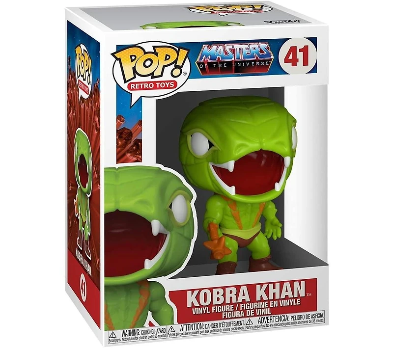 Masters of the Universe Funko Pop Vinyl Figure | Kobra Khan